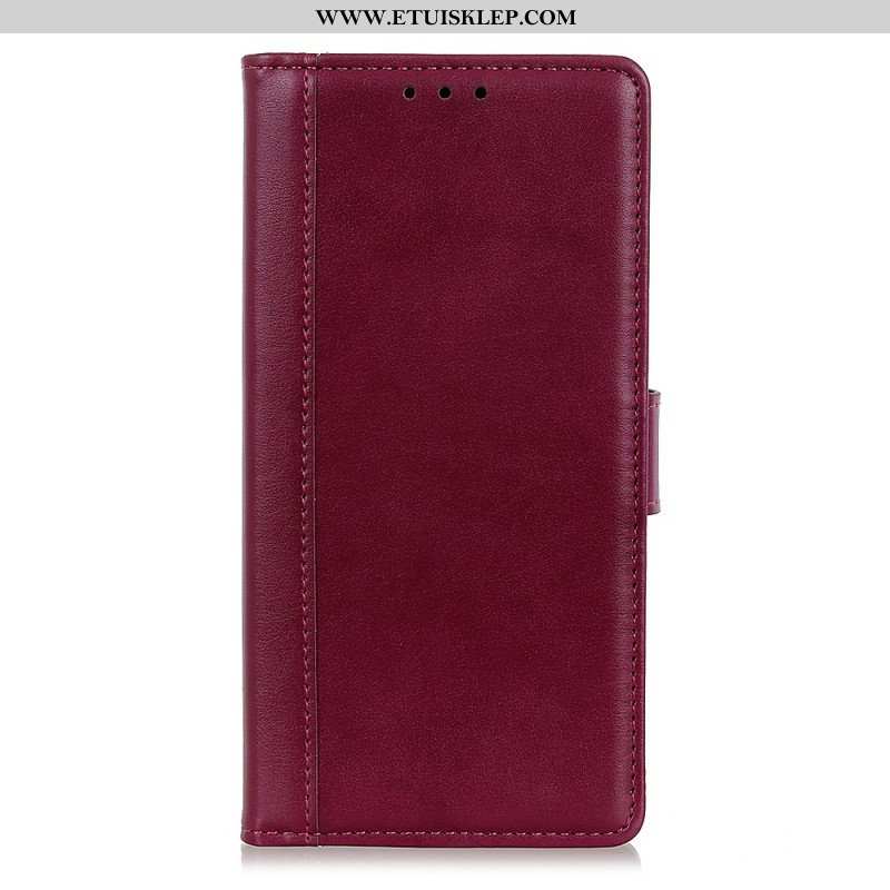 Etui Folio do Samsung Galaxy A13 5G / A04s Stylowa Skórzana Elegancja